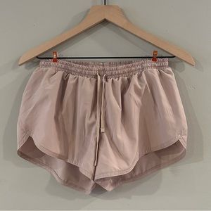 Old Navy lavender lined running shorts - size S